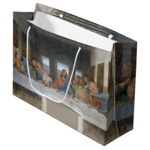 The Last Supper, Leonardo da Vinci Large Gift Bag