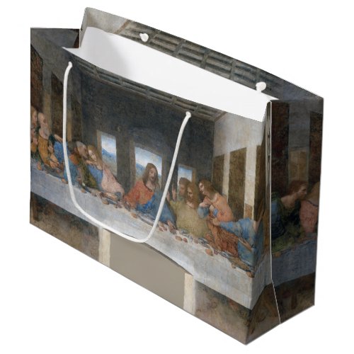 The Last Supper Leonardo da Vinci Large Gift Bag