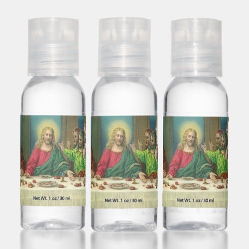 The Last Supper Originally by Leonardo da Vinci Hand Sanitizer