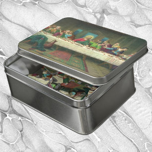 The Last Supper Originally by Leonardo da Vinci Jigsaw Puzzle