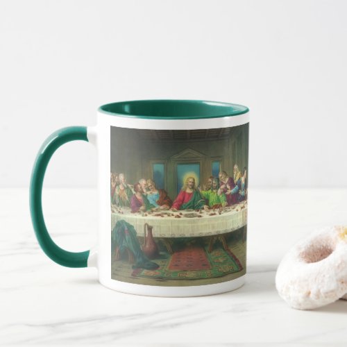 The Last Supper Originally by Leonardo da Vinci Mug