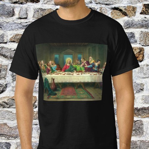 The Last Supper Originally by Leonardo da Vinci T_Shirt