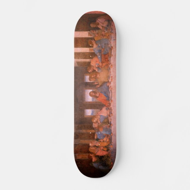 The Last Supper painting Skateboard Deck (Front)