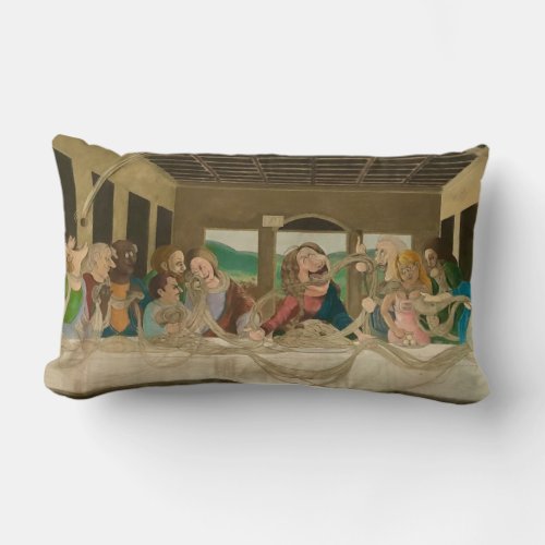 The Last Supper Pillow by Barbara Dale
