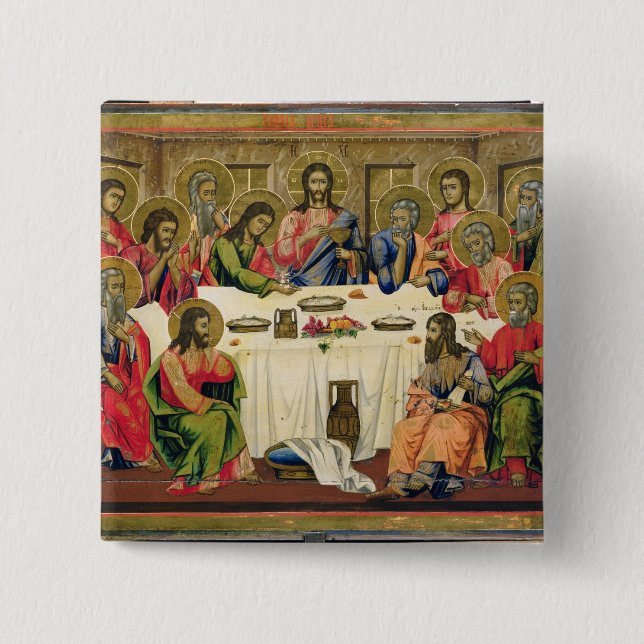 The Last Supper Pinback Button (Front)