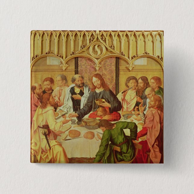 The Last Supper Pinback Button (Front)