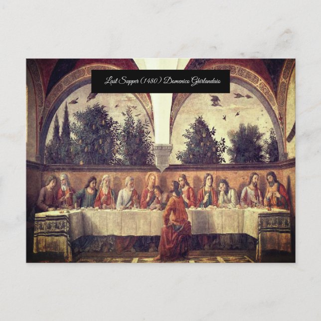 The Last Supper Postcard (Front)