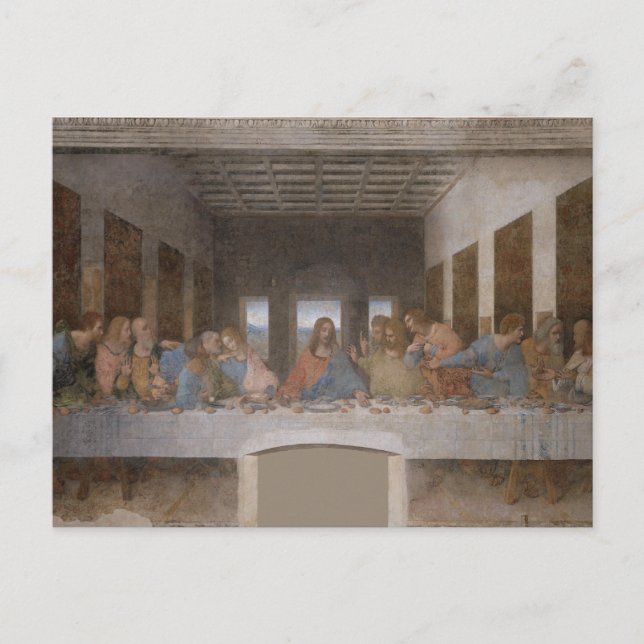 'The Last Supper' Postcard (Front)