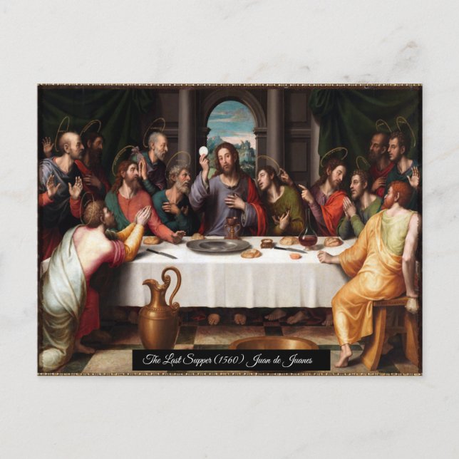The Last Supper Postcard (Front)