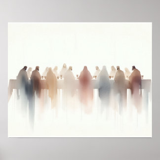 The last supper poster