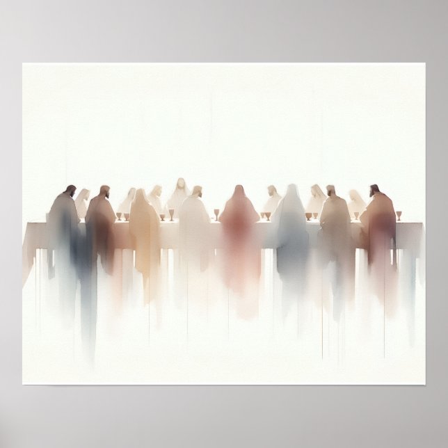 The last supper  poster (Front)