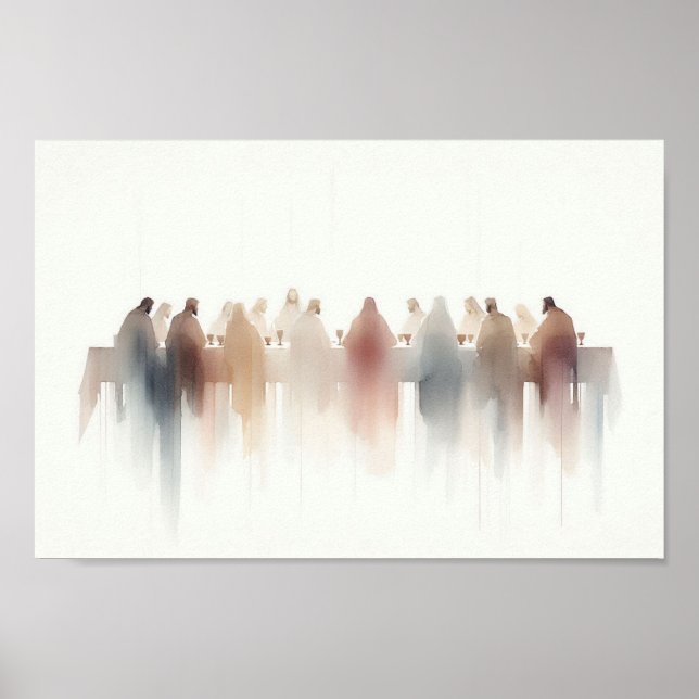 The last supper  poster (Front)