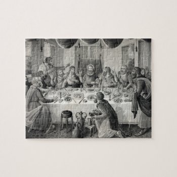 ''the Last Supper'' Puzzle by vintageworks at Zazzle