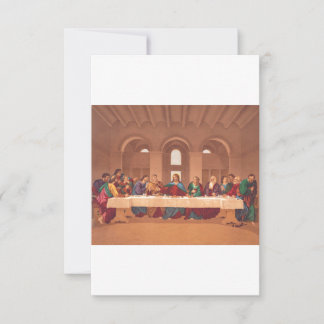 The Last Supper Religious Holy Card