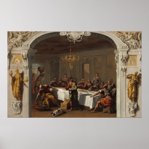 The Last Supper _ Sebastiano Ricci Fine Art Poster