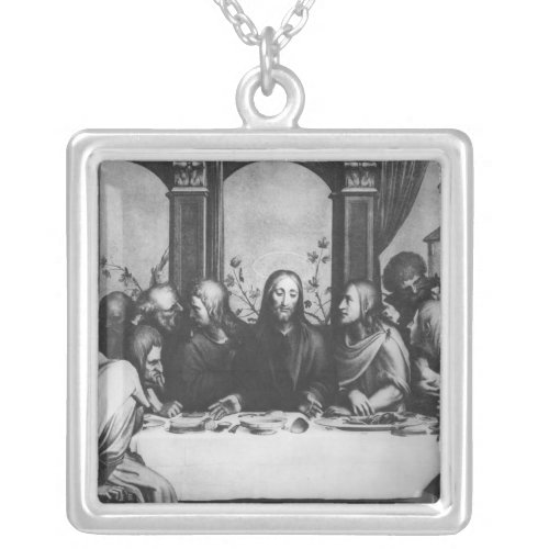 The Last Supper Silver Plated Necklace