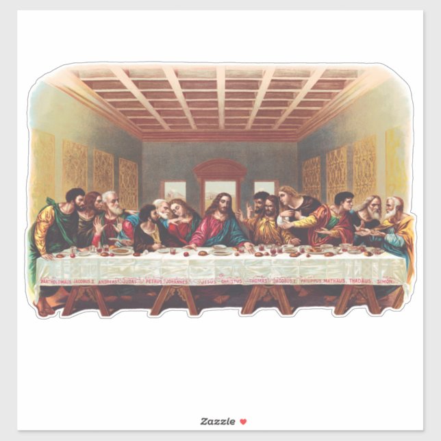 The Last Supper Sticker (Sheet)