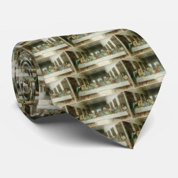 The Last Supper Tie by justcrosses at Zazzle