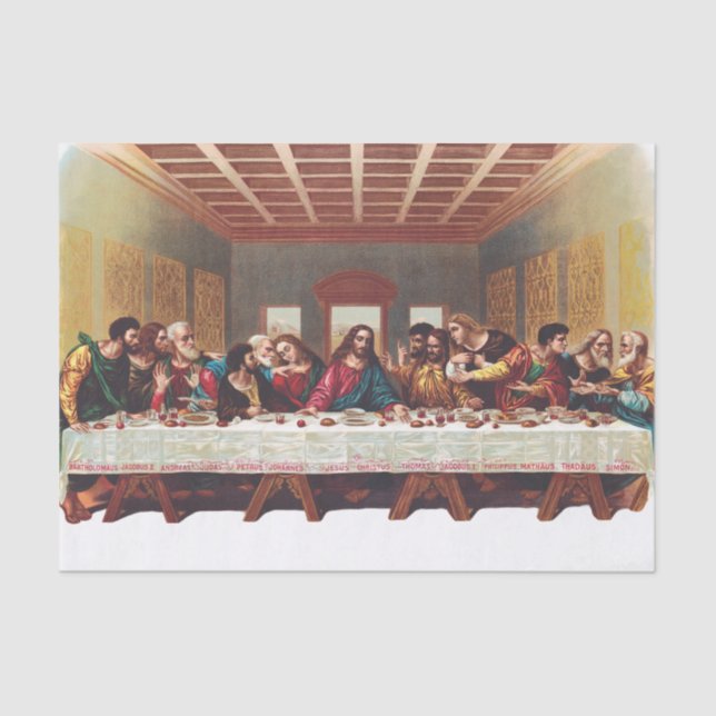 The Last Supper Tissue Paper (Front)