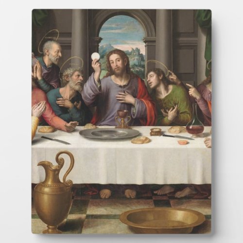 The Last Supper Vicente Juan Masip Plaque