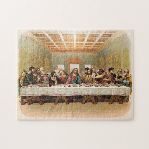 The Last Supper Vintage Art Jigsaw Puzzle