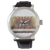 The Last Supper Originally by Leonardo da Vinci Watch | Zazzle