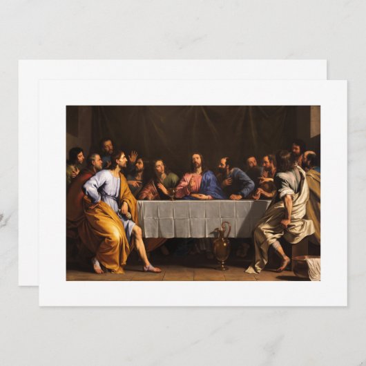 The Last Supper with Disciples (Front/Back)
