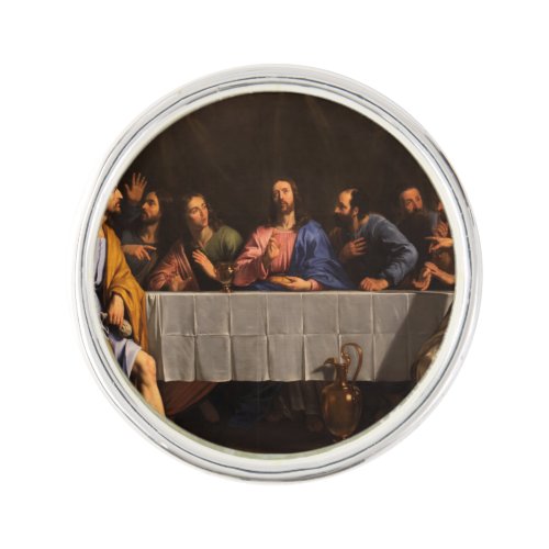 The Last Supper with Disciples Lapel Pin