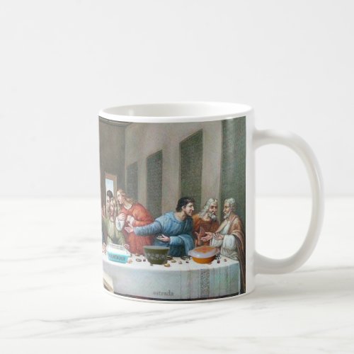 The Last Supper with Pyrex Coffee Mug