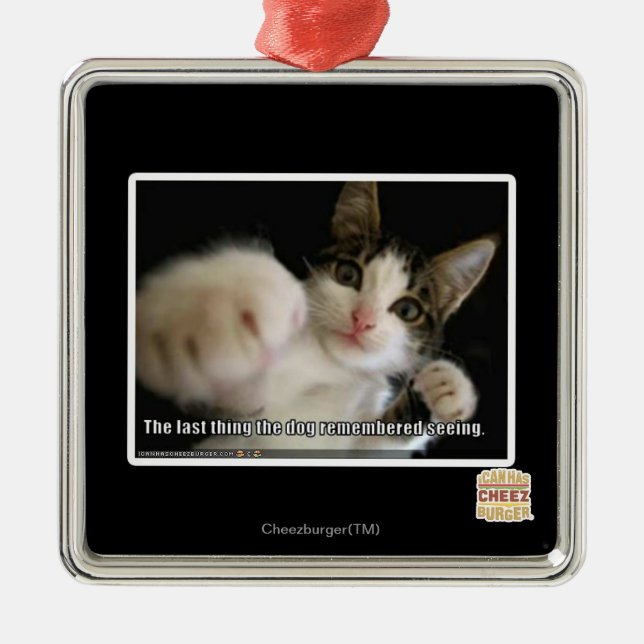 The last thing metal ornament (Front)