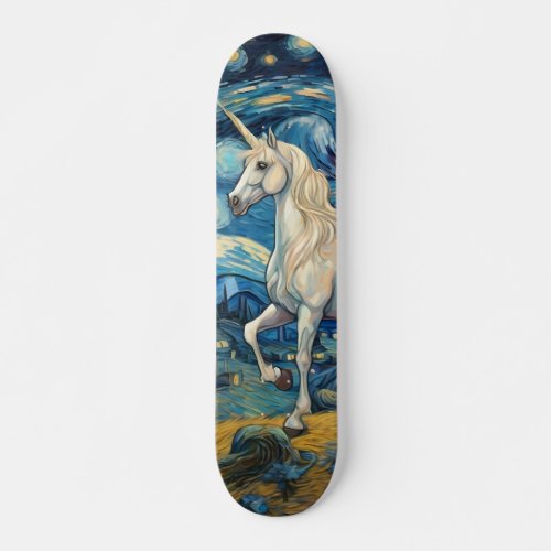 The Last Unicorn Skateboard