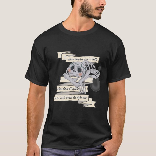 The Last Unicorn Skull Riddle T-Shirt (Front)