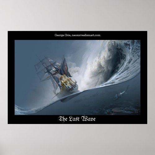 The Last Wave or Fighting the Giants Poster