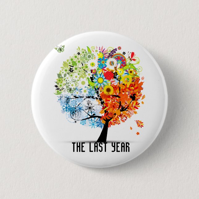 The Last Year Series Button (Front)