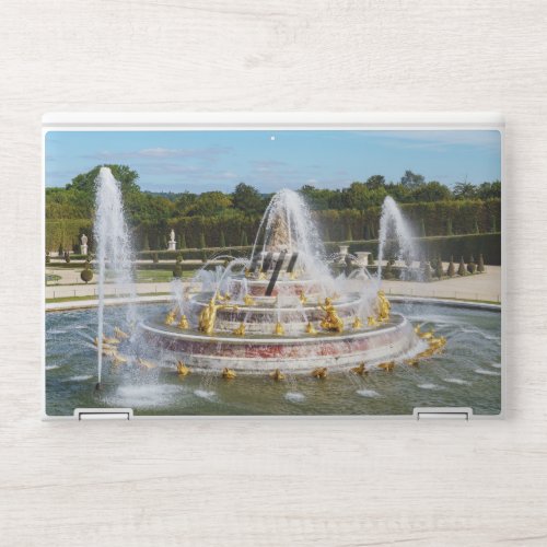 The Latona Fountain in the gardens of Versailles HP Laptop Skin