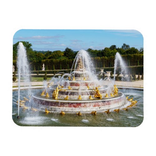 The Latona Fountain in the gardens of Versailles Magnet