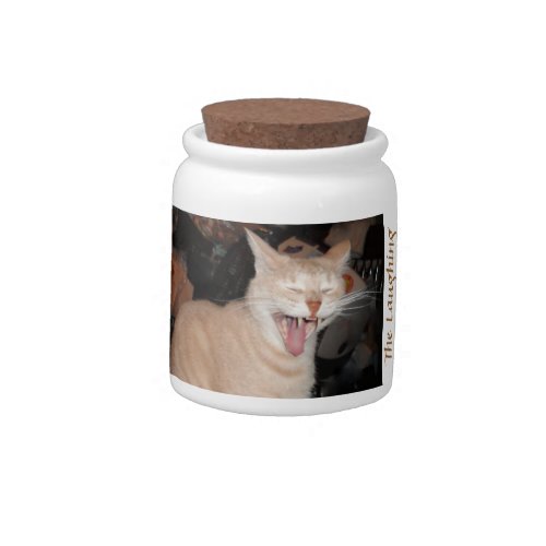 The Laughing Cat Pub Cookie Jar