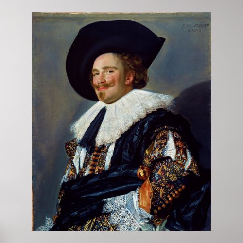 The Laughing Cavalier by Frans Hals 1624 Poster