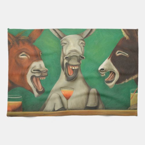 The Laughing Donkeys Kitchen Towel