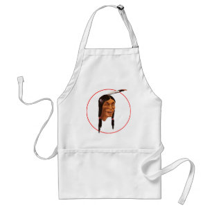 The Laughing Indian Adult Apron