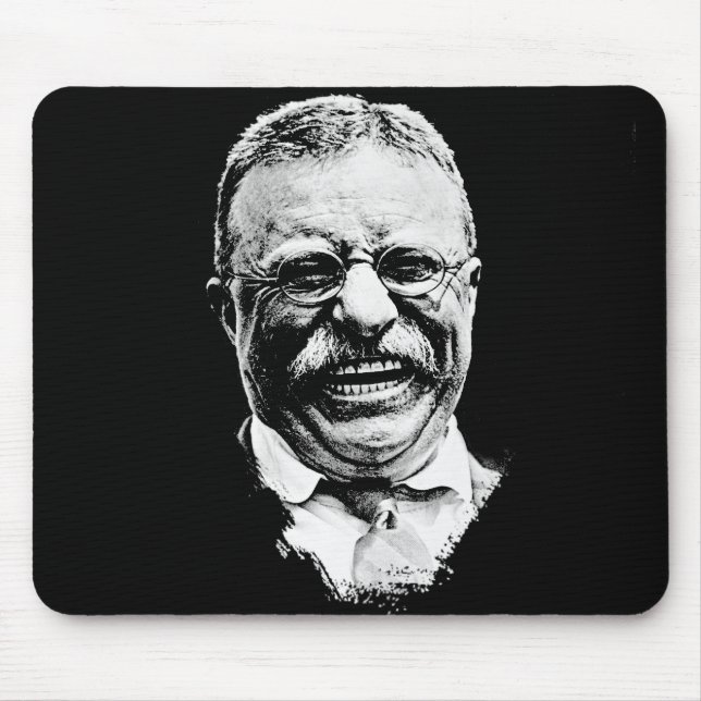 The Laughing Teddy Mouse Pad (Front)
