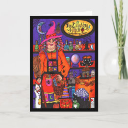 The Laughing Witch Apothecary Card