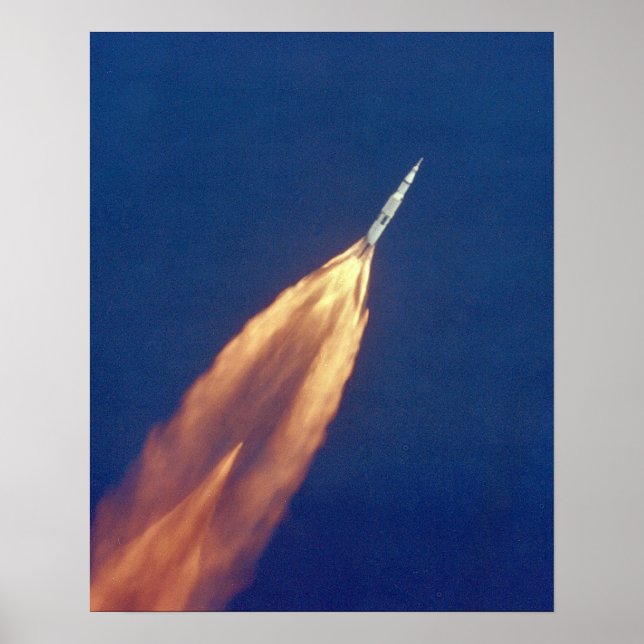 The Launch of Apollo 11 Poster (Front)