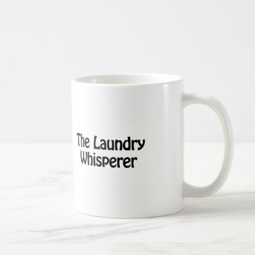 the laundry whisperer coffee mug