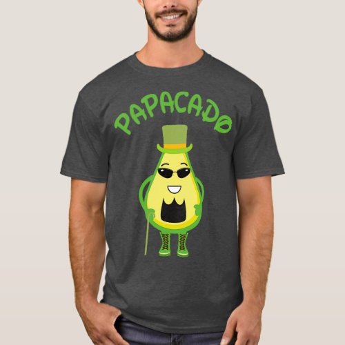 The Lauraceae Funny Papacado Dad amp Father gift f T_Shirt