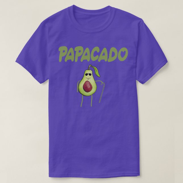 The Lauraceae Funny Papacado Dad amp Father gift f T-Shirt (Design Front)