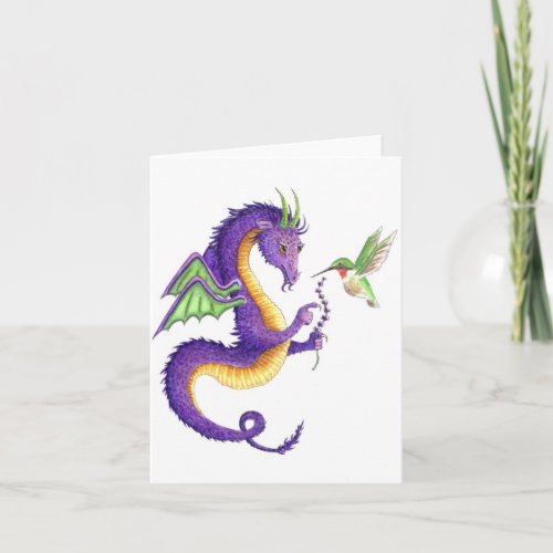 The Lavender Dragon Card