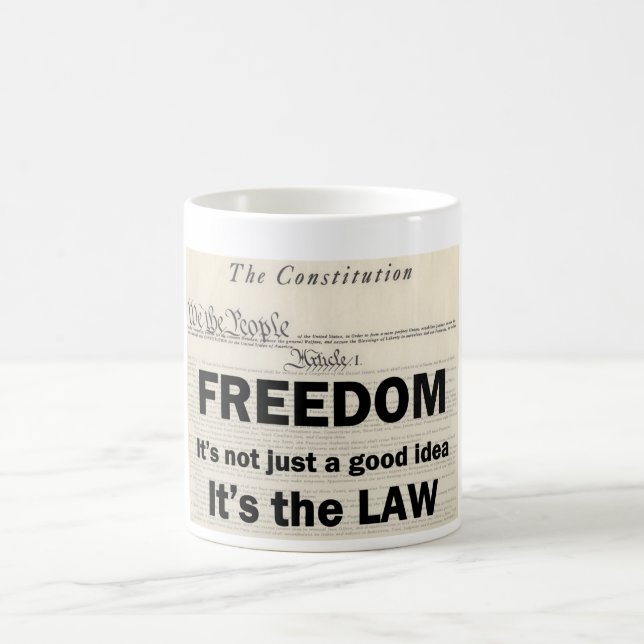The Law - Front Coffee Mug (Center)