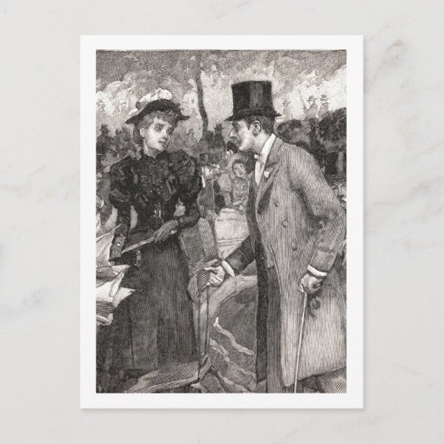 The Lawn, Near Stanhope Postcard (Front)