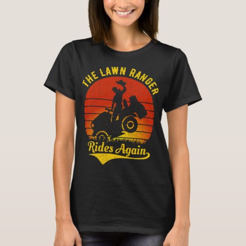 The Lawn Ranger Rides Again Vintage T_Shirt